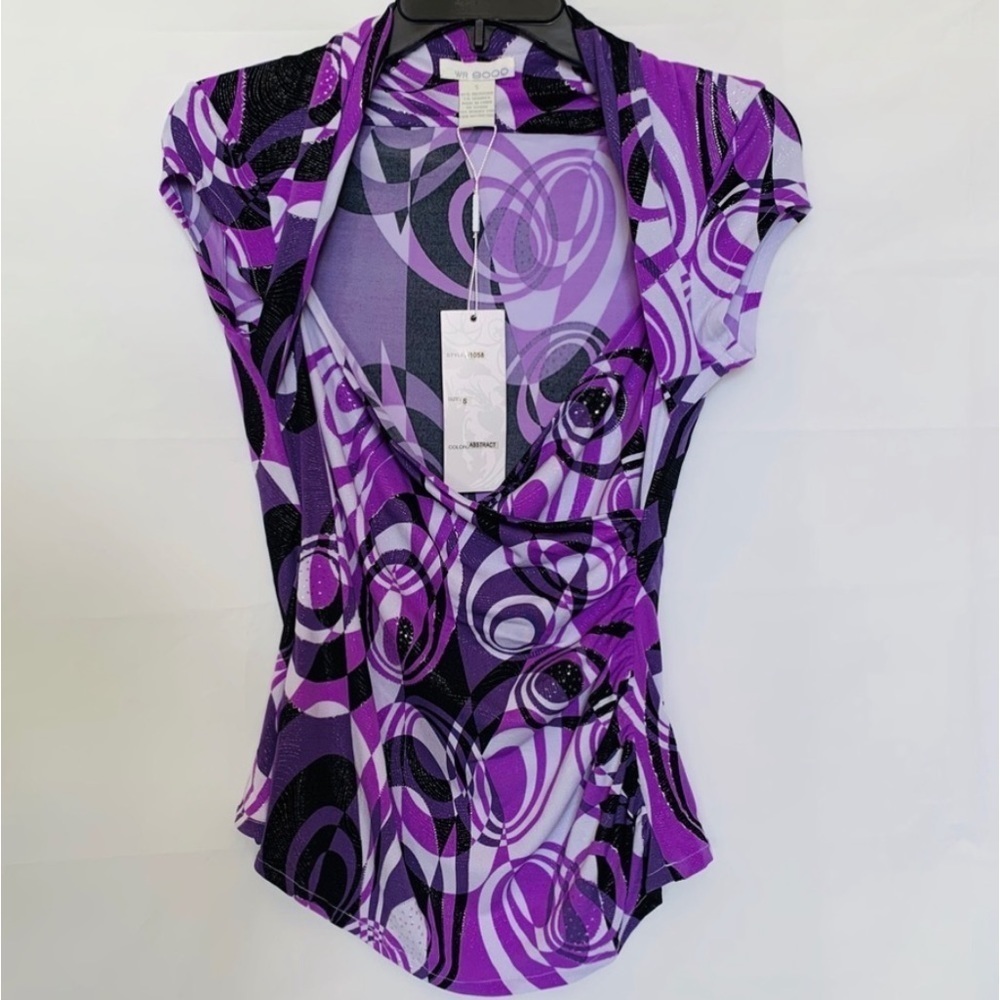 Abstract Wrap Top